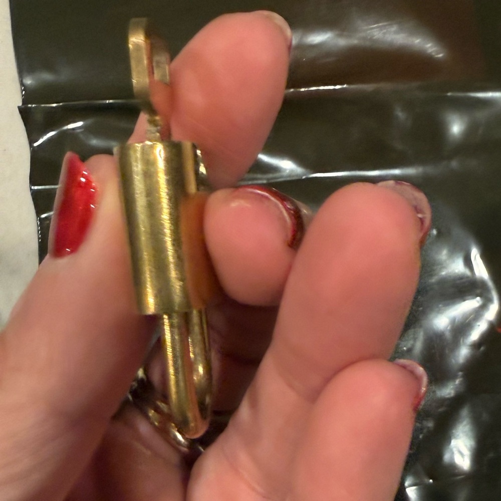 Louis Vuitton Gold Padlock and Key #322 - Picture 12 of 16